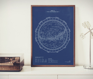 Stellavie Stellar Map Prints