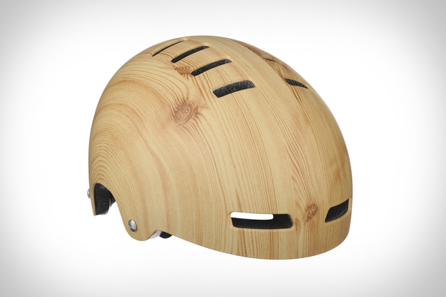 Lazer Sport Street Deluxe Woodgrain Helmet