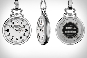 Shinola Runwell Pocket Watch