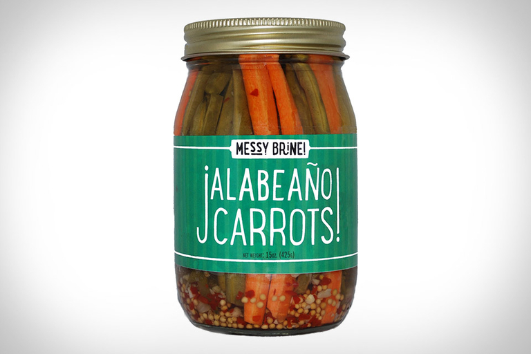 Messy Brine Jalabeano Carrots