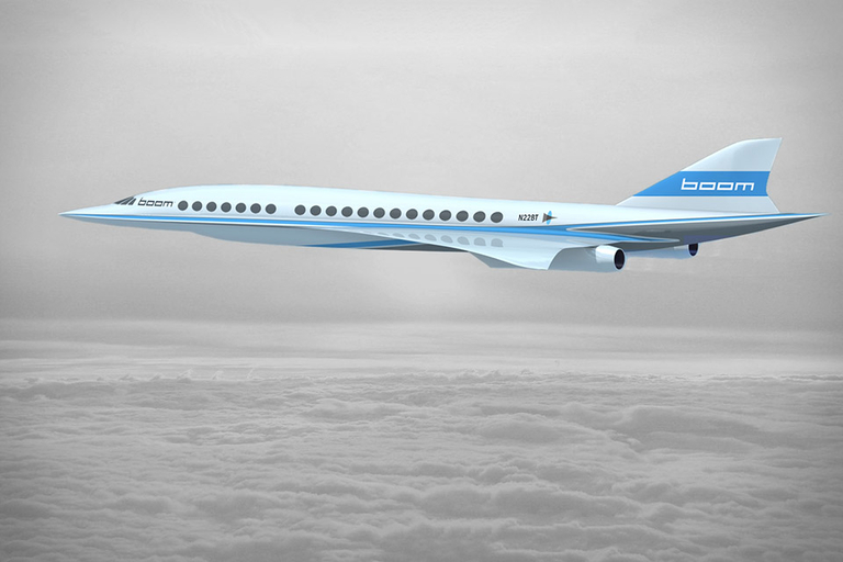 Boom Supersonic Passenger Airplane