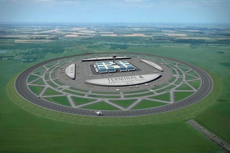 Endless Runway Circular Airport