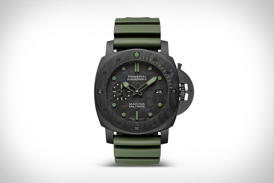 Panerai Submersible Marina Militare Carbotech Le Watch Uncrate