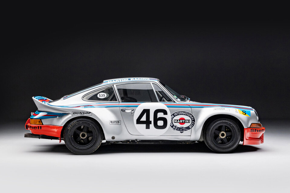 1973 Martini Racing Works Porsche Carrera RSR Race Car Uncrate