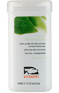 Vroom Biodegradable Hand Wipes