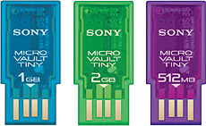 Sony Micro Vault Tiny