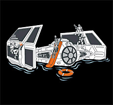 Sith Abandon Ship T-Shirt