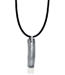Tiffany 1837 Titanium Pendant Necklace