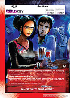 Perplex City Game Cards