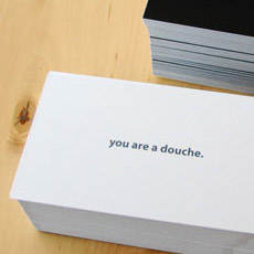 The Douche Card