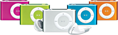Colored iPod Shuffle