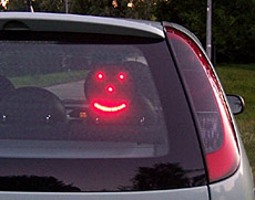 Driving LED Emoticon