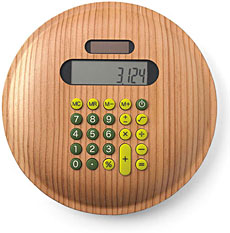 Wooden Calculator
