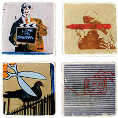Street Art Coasters