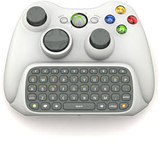 Xbox 360 QWERTY Keyboard