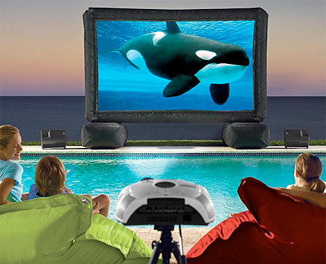 Widescreen Outdoor Theater