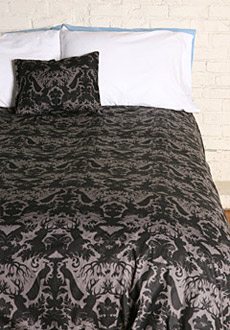 Animal Damask Duvet Cover
