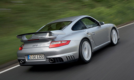 2008 porsche 911 gt2. The 2008 Porsche 911 GT2 (from