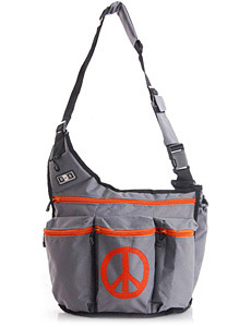 Grey Diaper Dude Bag