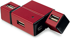 Foldable USB 2.0 Hub