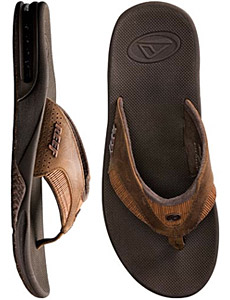 Reef Fanning Bamboo Sandal