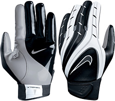 leather football gloves