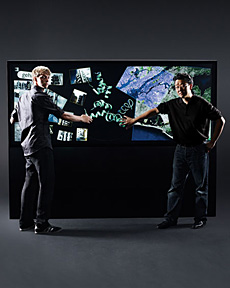 Interactive Touch Media Wall