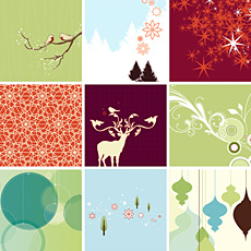 Redbean Design Holiday Cards