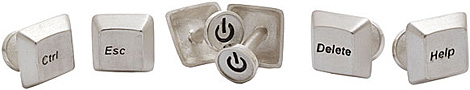 Computer Key Cufflinks