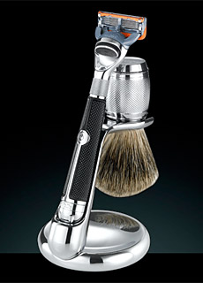 Fusion Chrome Power Shaving Set