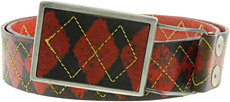 Argyle Leather Belt