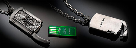 Olinari Sterling Silver Dog Tag