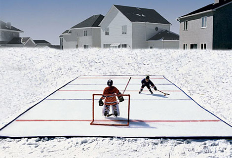 Backyard Hockey Rink