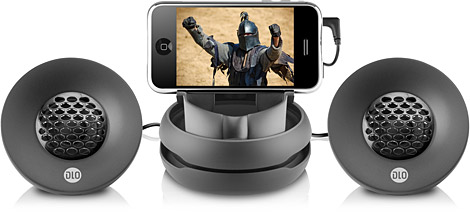 DLO Portable iPhone Speakers