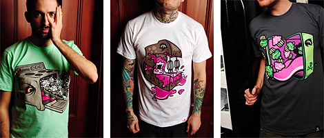 Johnny Cupcakes Monster Kitchen Tees