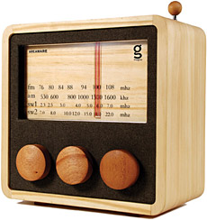MAGNO Wooden Radio