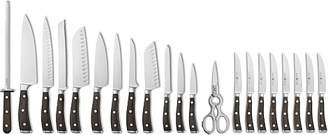 Wüsthof Ikon Blackwood 22-Piece Set