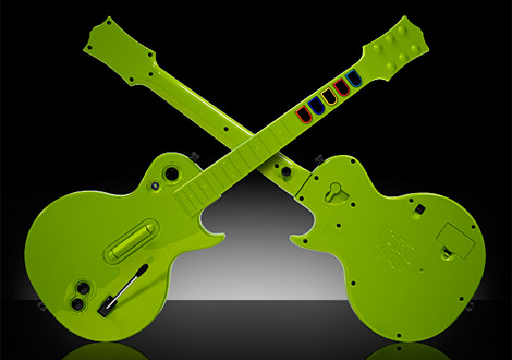 Colorware Guitar Hero Guitars
