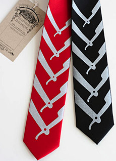 straight cut tie