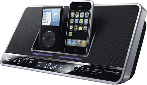 JVC Dual iPod Docking Station