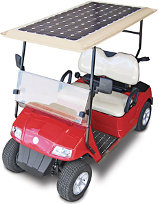 Solar Powered Golf Cart