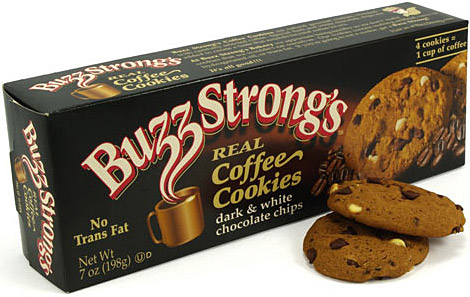 Buzz Strong's Caffeinated Cookies