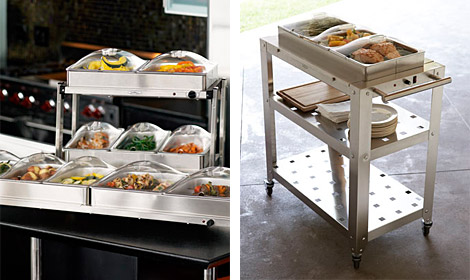 Buffet Servers & Cart