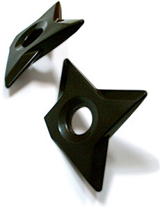 Throwing Star Magnets