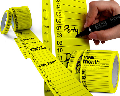Calendar Tape