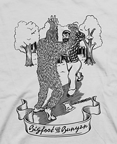 Bigfoot Vs. Bunyan T-Shirt