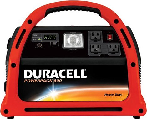 Duracell Power on Duracell Powerpack 600