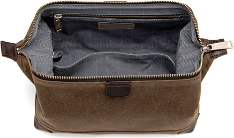 Jack Spade Waxwear Travel Kit
