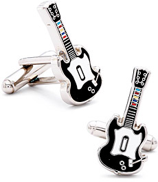 Guitar Hero Cuff Links