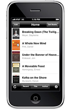 Amazon Kindle for iPhone & iPod Touch